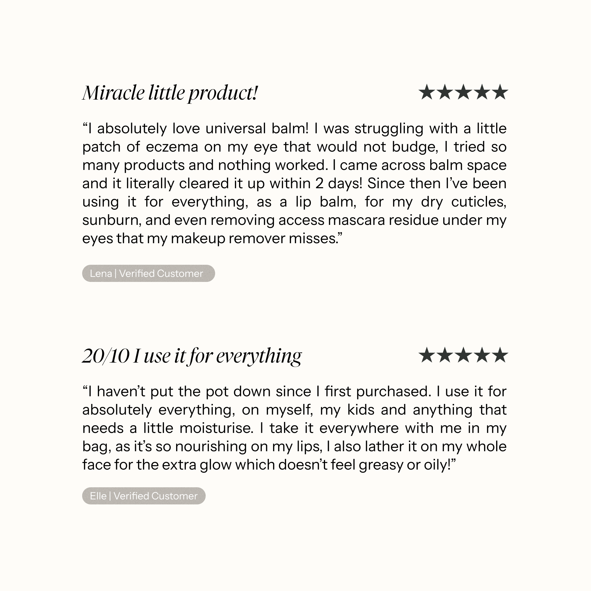 Universal - Multi-Purpose Balm